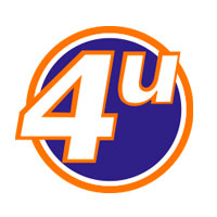 4U логотип
